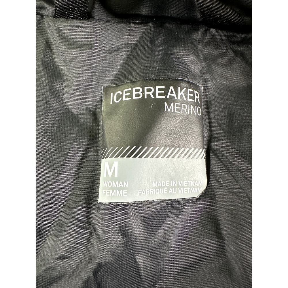 Icebreaker Women's Merino Wool Insulated Vest Size Medium Snow winter - Picture 7 of 9